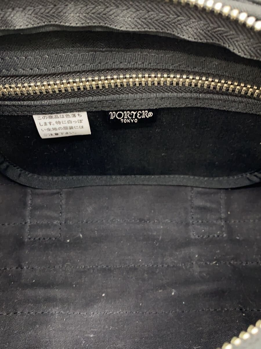 PORTER Boston Bag Nylon Black Plain 6