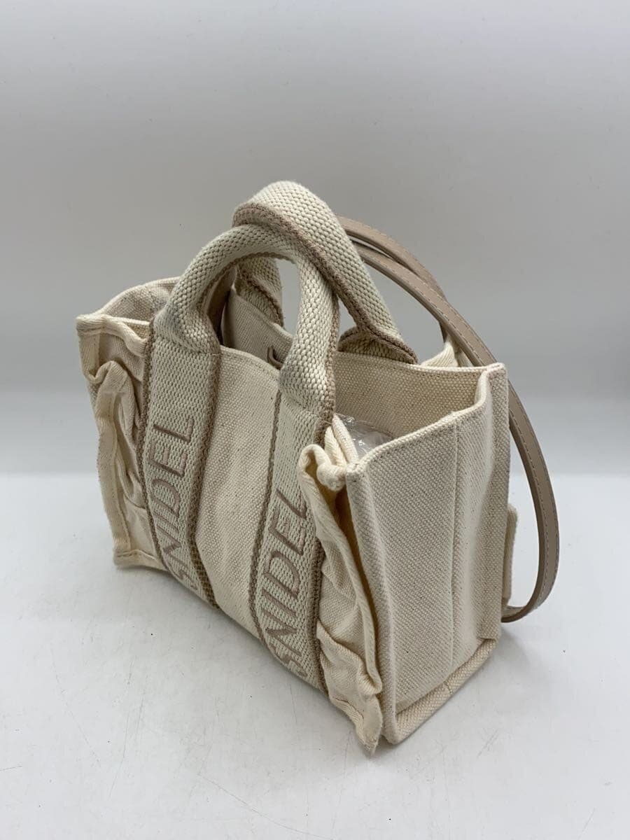 SNIDEL Shoulder Bag Canvas IVO Plain SWGB252631 2