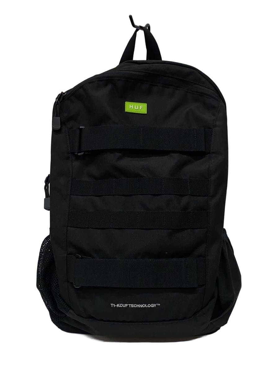 HUF Backpack Polyester Black Solid Color