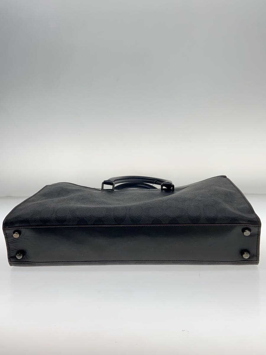 COACH Briefcase_Signature_Black Leather BLK 4