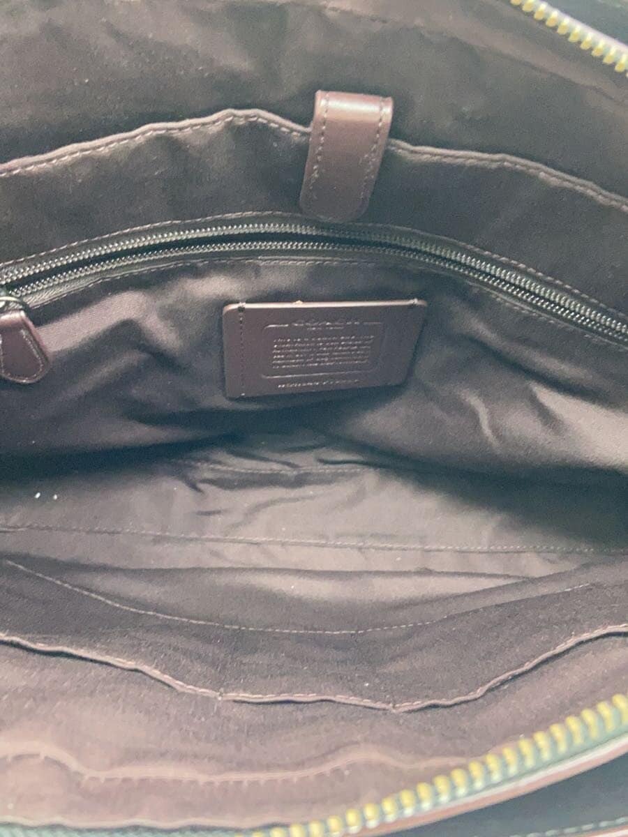 COACH Briefcase_Signature_Black Leather BLK 6