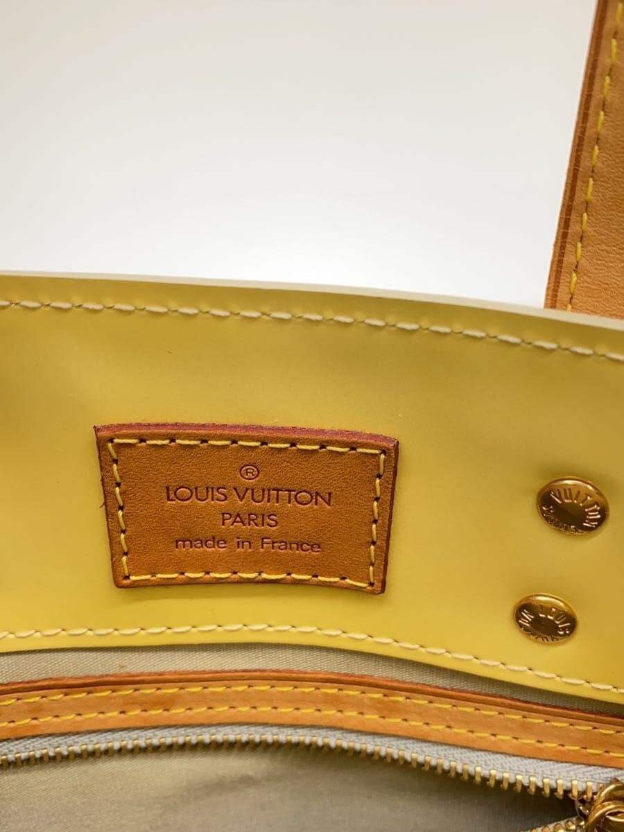 LOUIS VUITTON Lead PM_Monogram Vernis Patent Leather BEG 5