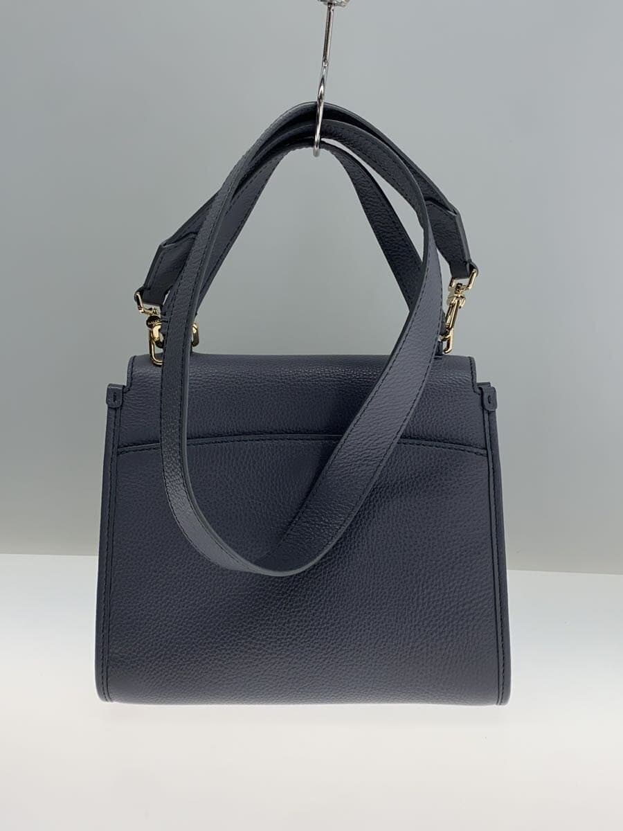 BALLY Handbag Leather GRY 3