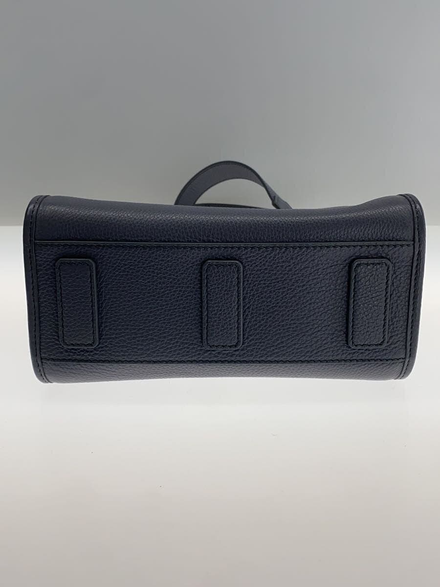 BALLY Handbag Leather GRY 4