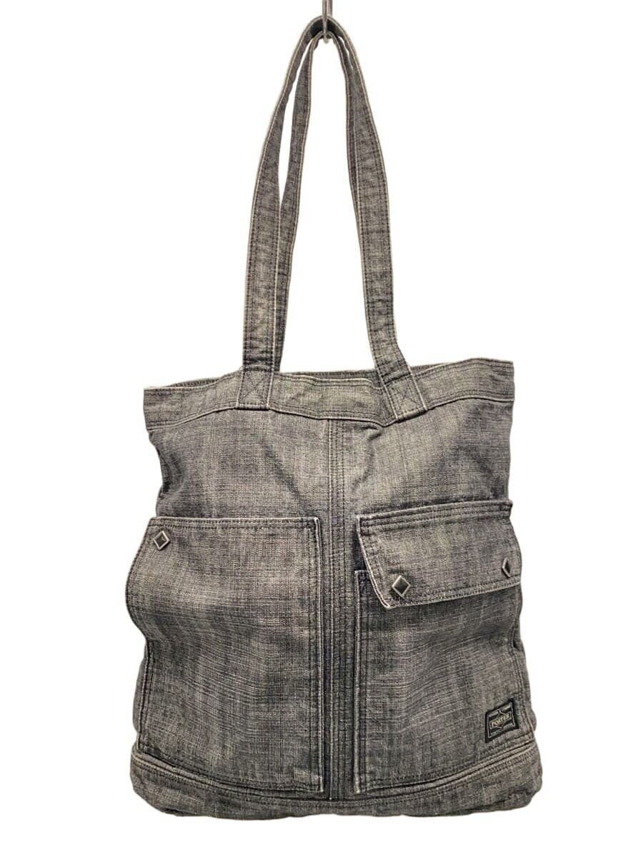 PORTER Tote Bag Denim BLK Solid