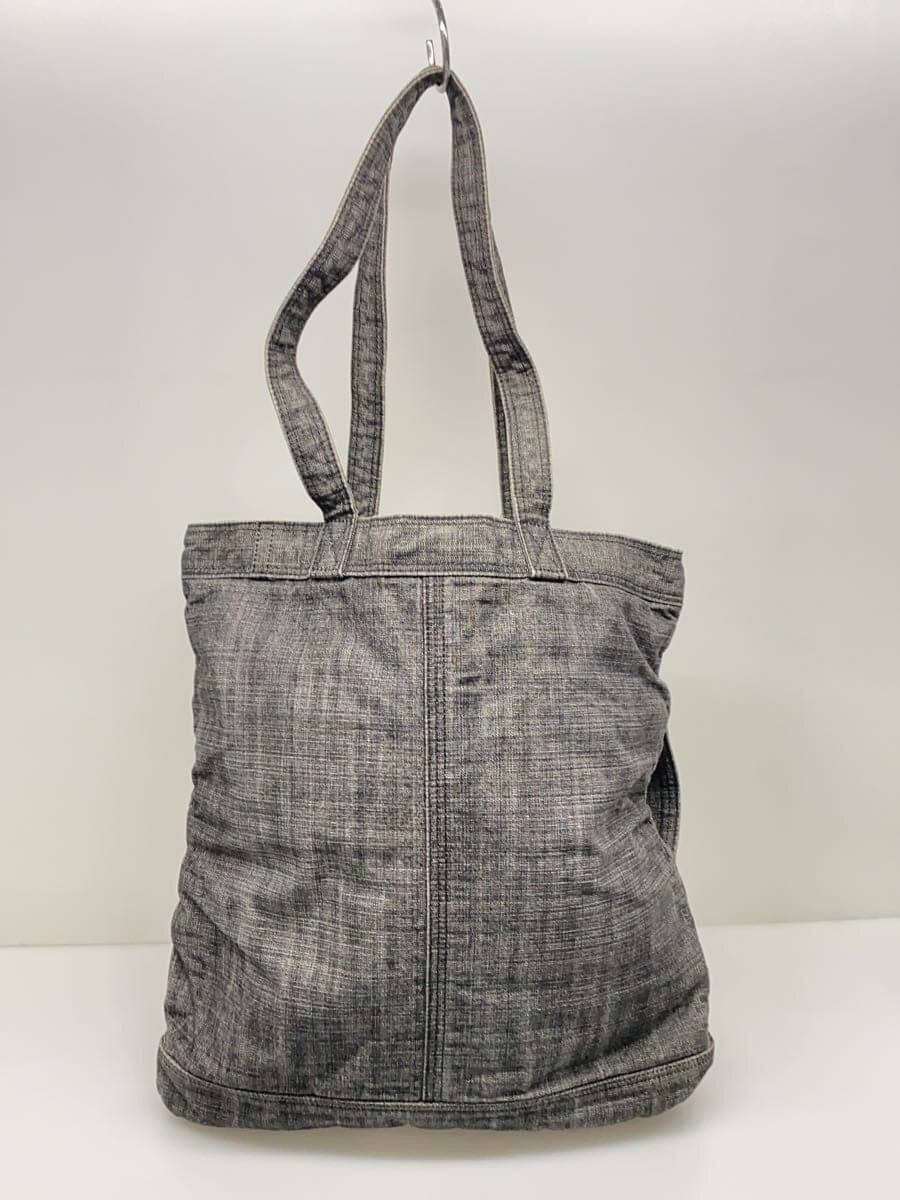 PORTER Tote Bag Denim BLK Solid 3