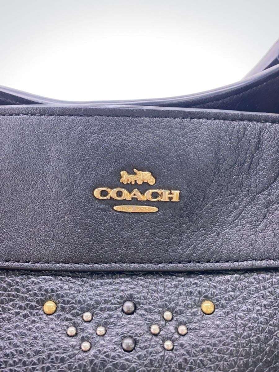 COACH Tote Bag BLK F32977 5