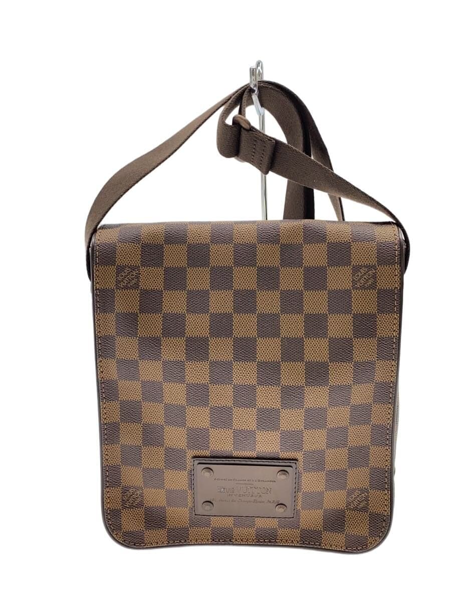 LOUIS VUITTON Brooklyn PM_Damier Ebene PVC BRW