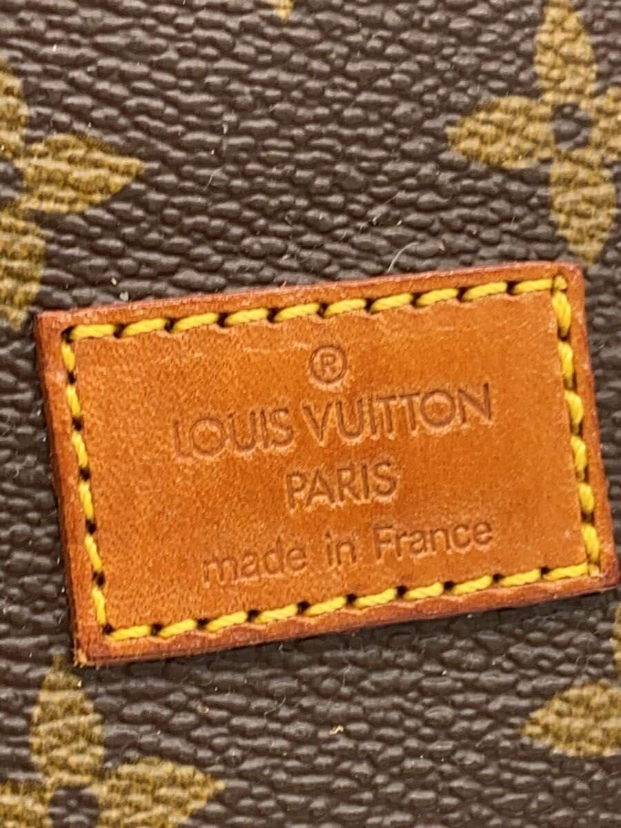 LOUIS VUITTON 1) Soumure 30 Monogram Canvas PVC BRW M42256 5