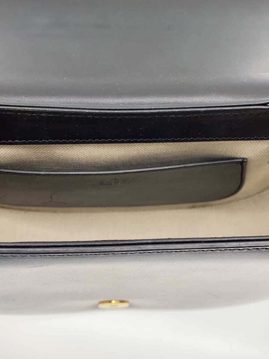 GUCCI Shoulder Bag Leather BLK 675923 6