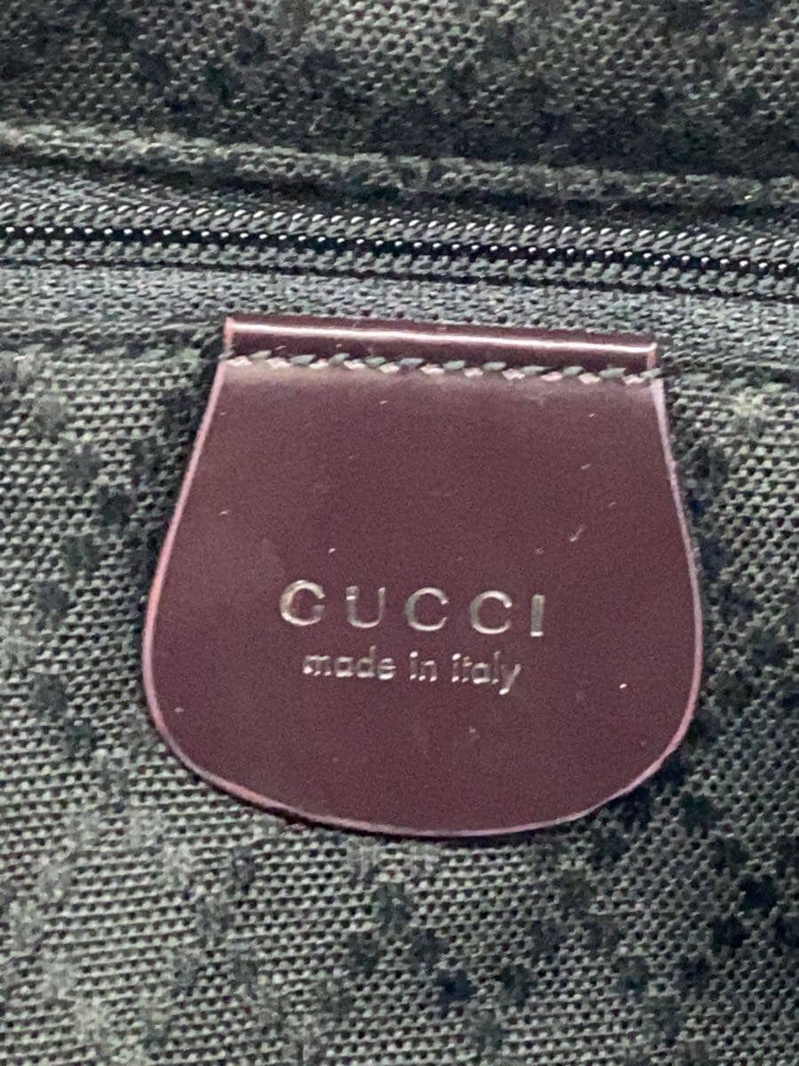 GUCCI handbag nylon BRD solid color 5