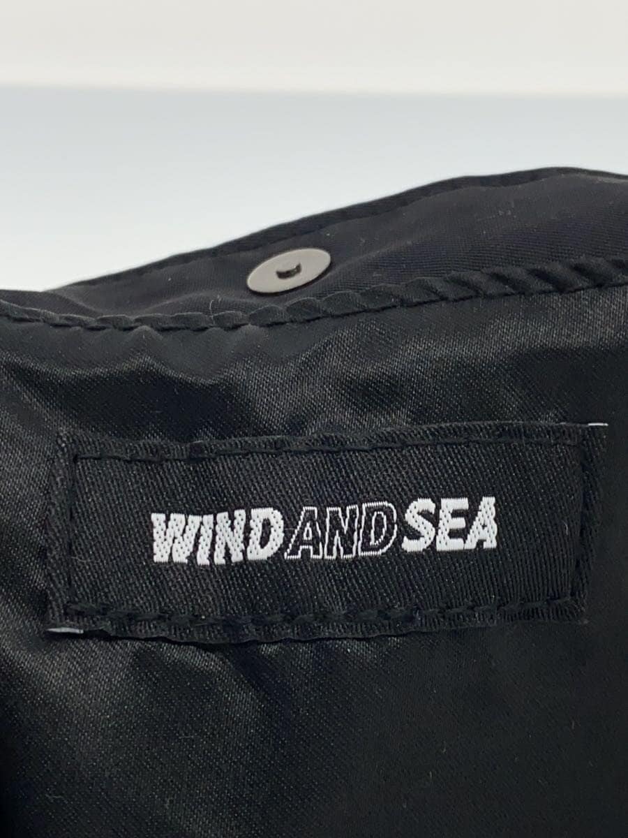 WIND AND SEA Shoulder Bag Polyester BLK 5