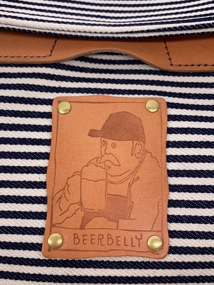 BEER BELLY Boston Bag -- NVY Stripe 5