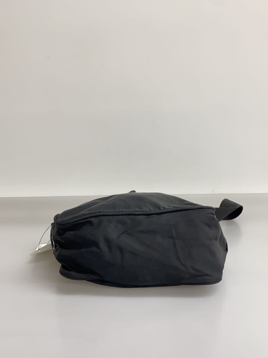 PRADA Shoulder Bag Nylon BLK Solid 4