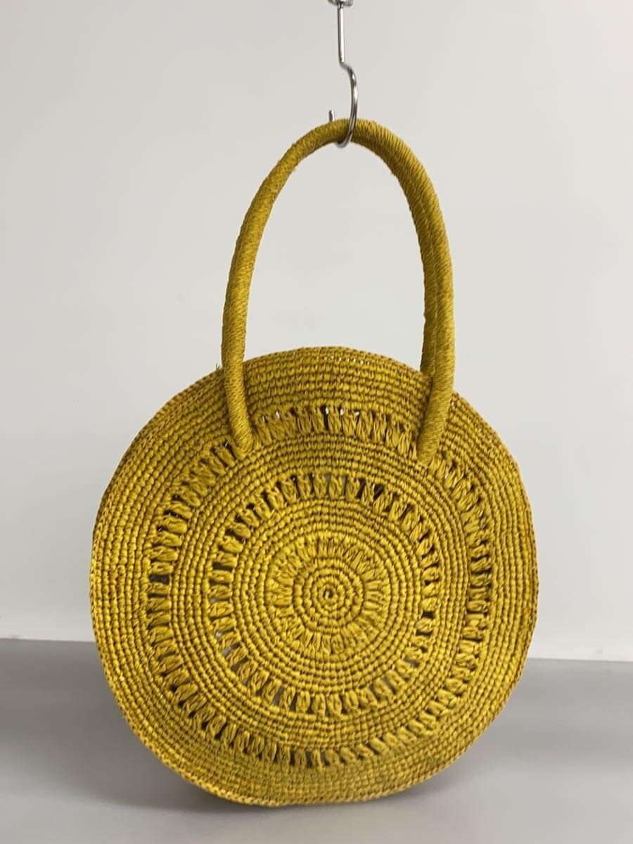 MAISON N.H PARIS Basket Bag YLW Solid 3