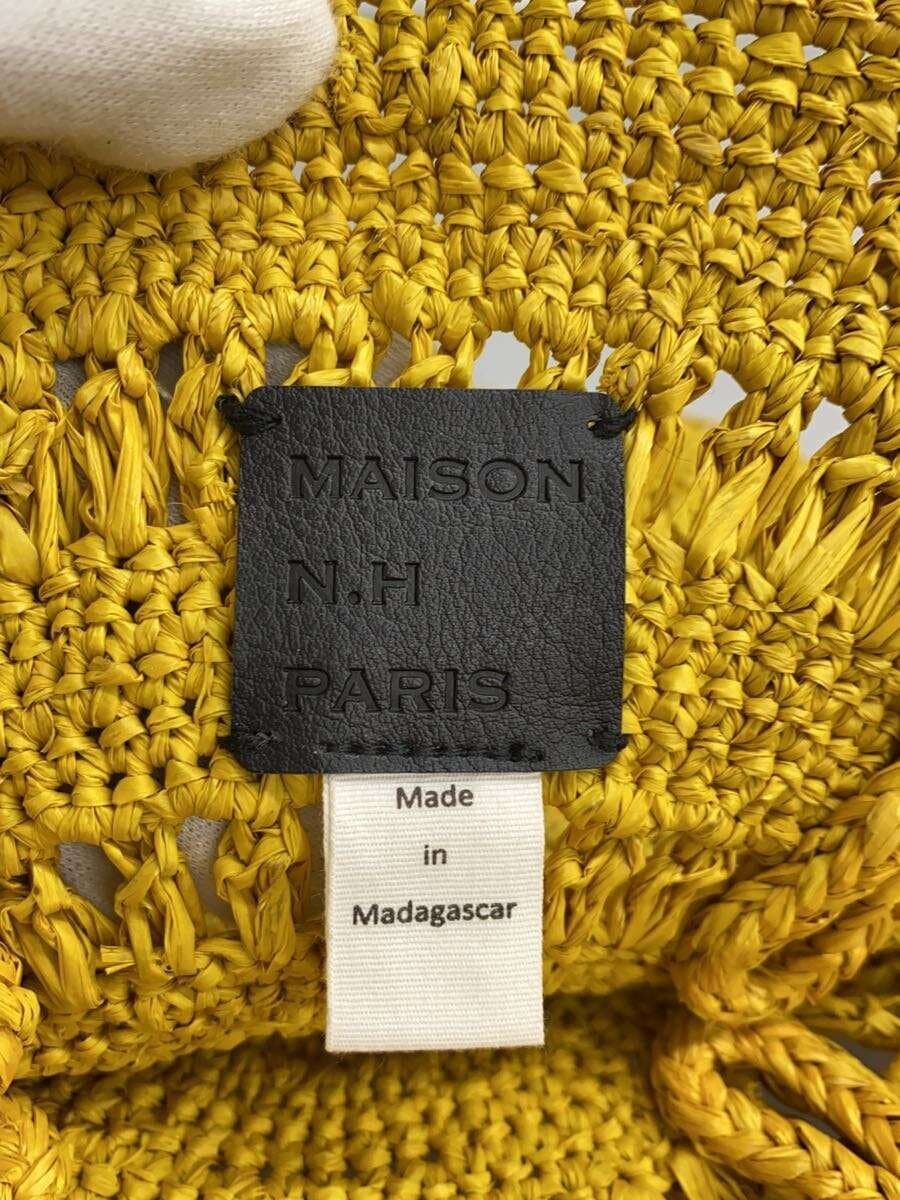 MAISON N.H PARIS Basket Bag YLW Solid 5