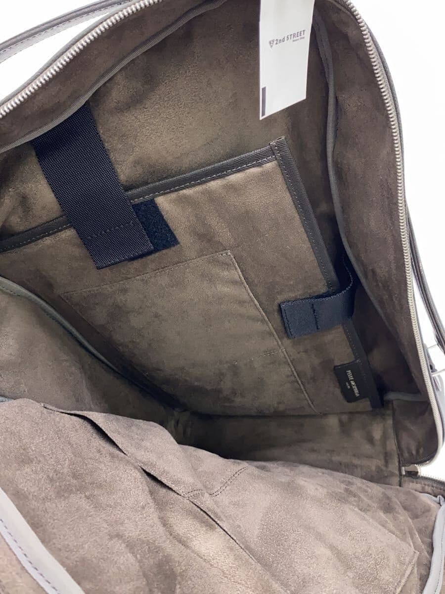 PELLE MORBIDA Backpack -- GRY 6