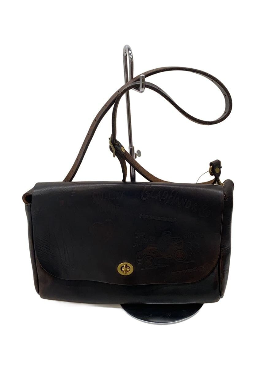 GLAD HAND Shoulder Bag Leather BRW