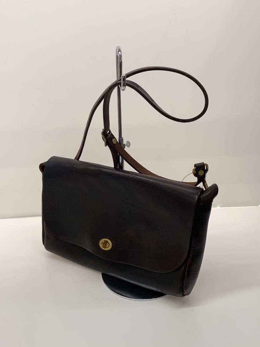 GLAD HAND Shoulder Bag Leather BRW 2