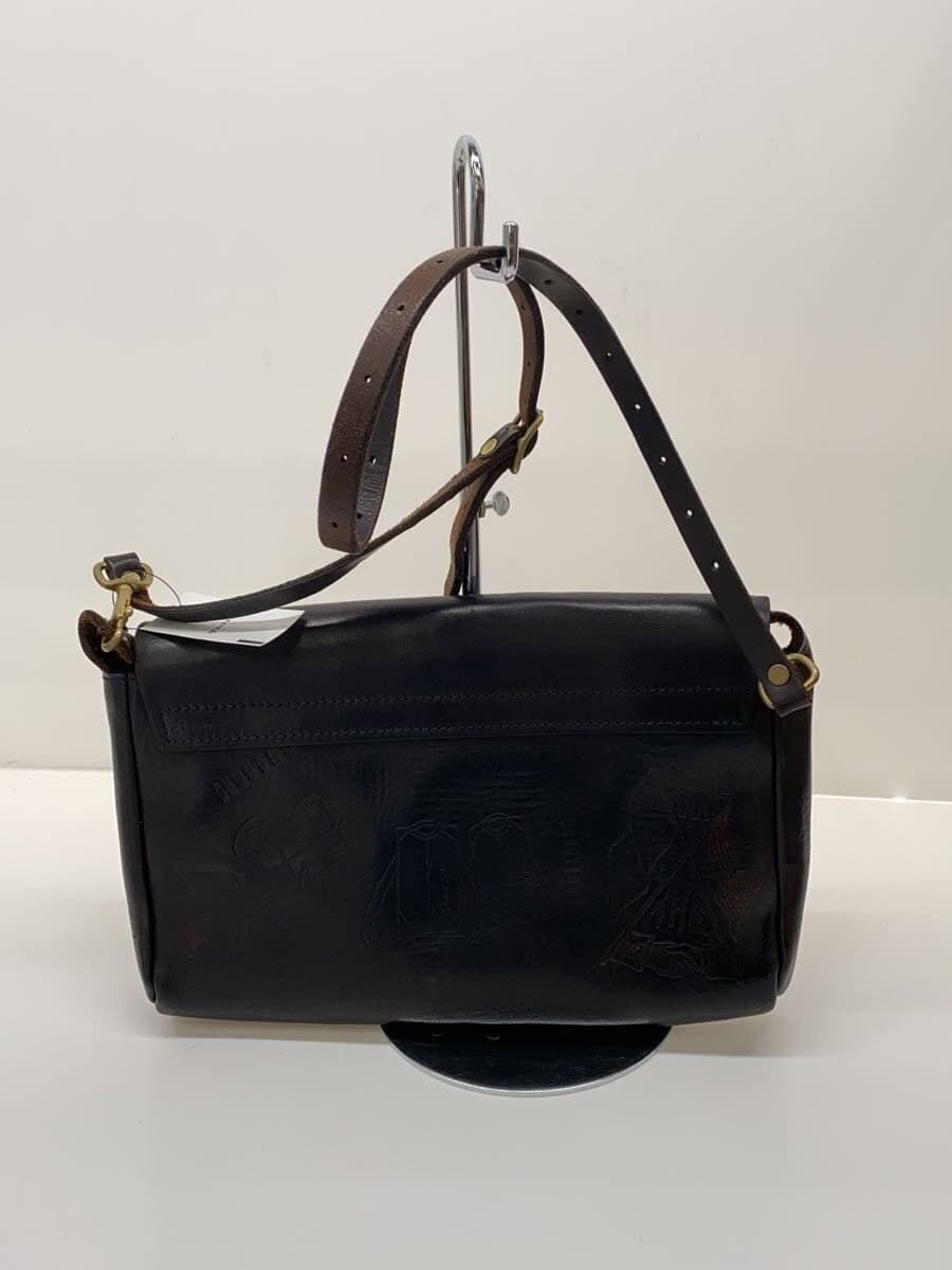 GLAD HAND Shoulder Bag Leather BRW 3