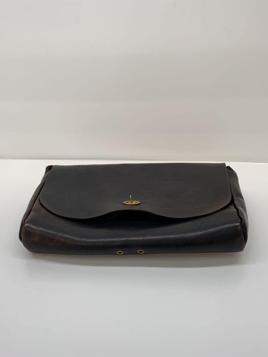 GLAD HAND Shoulder Bag Leather BRW 4