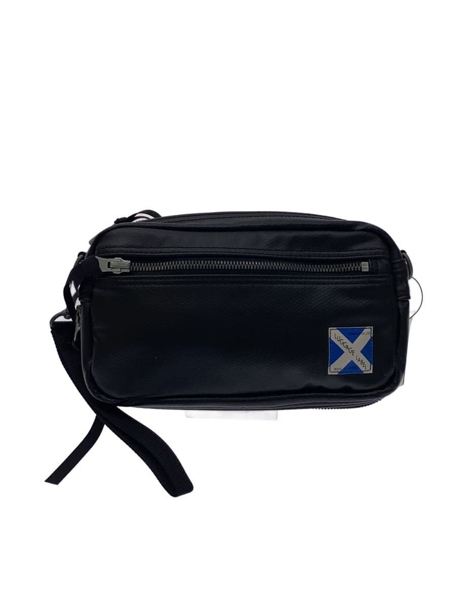 LUGGAGE LABEL Pouch PVC BLK