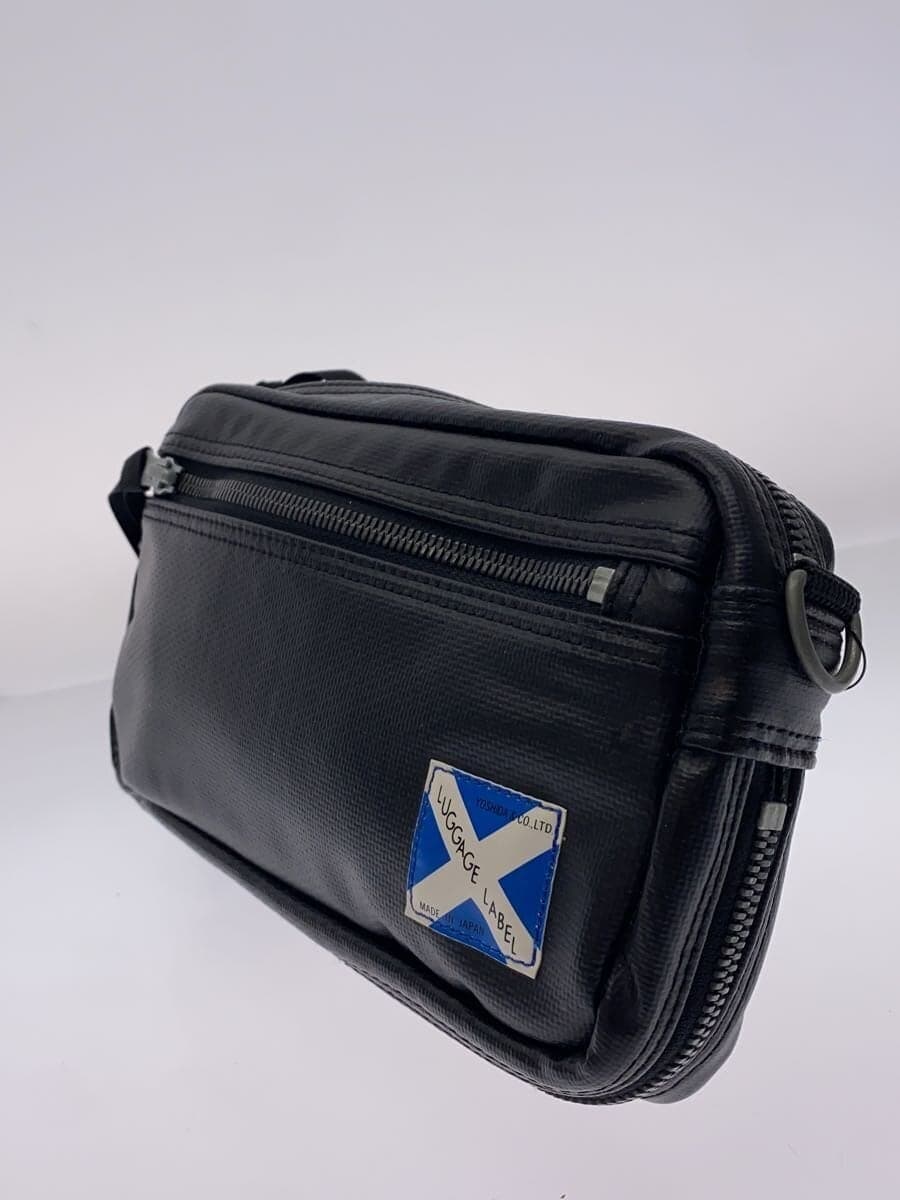 LUGGAGE LABEL Pouch PVC BLK 2