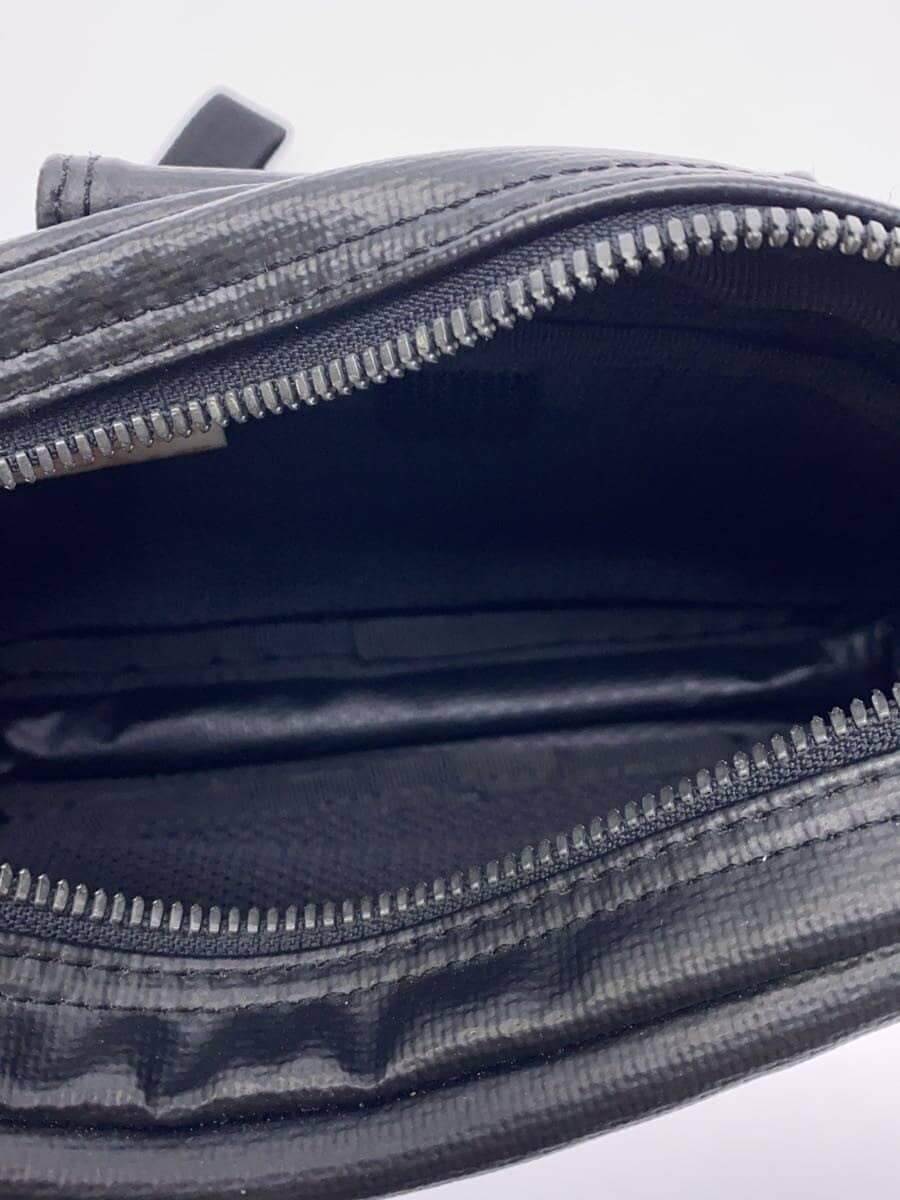 LUGGAGE LABEL Pouch PVC BLK 6