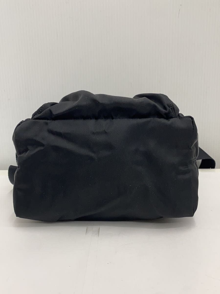 PRADA Shoulder Bag Nylon BLK Solid 4