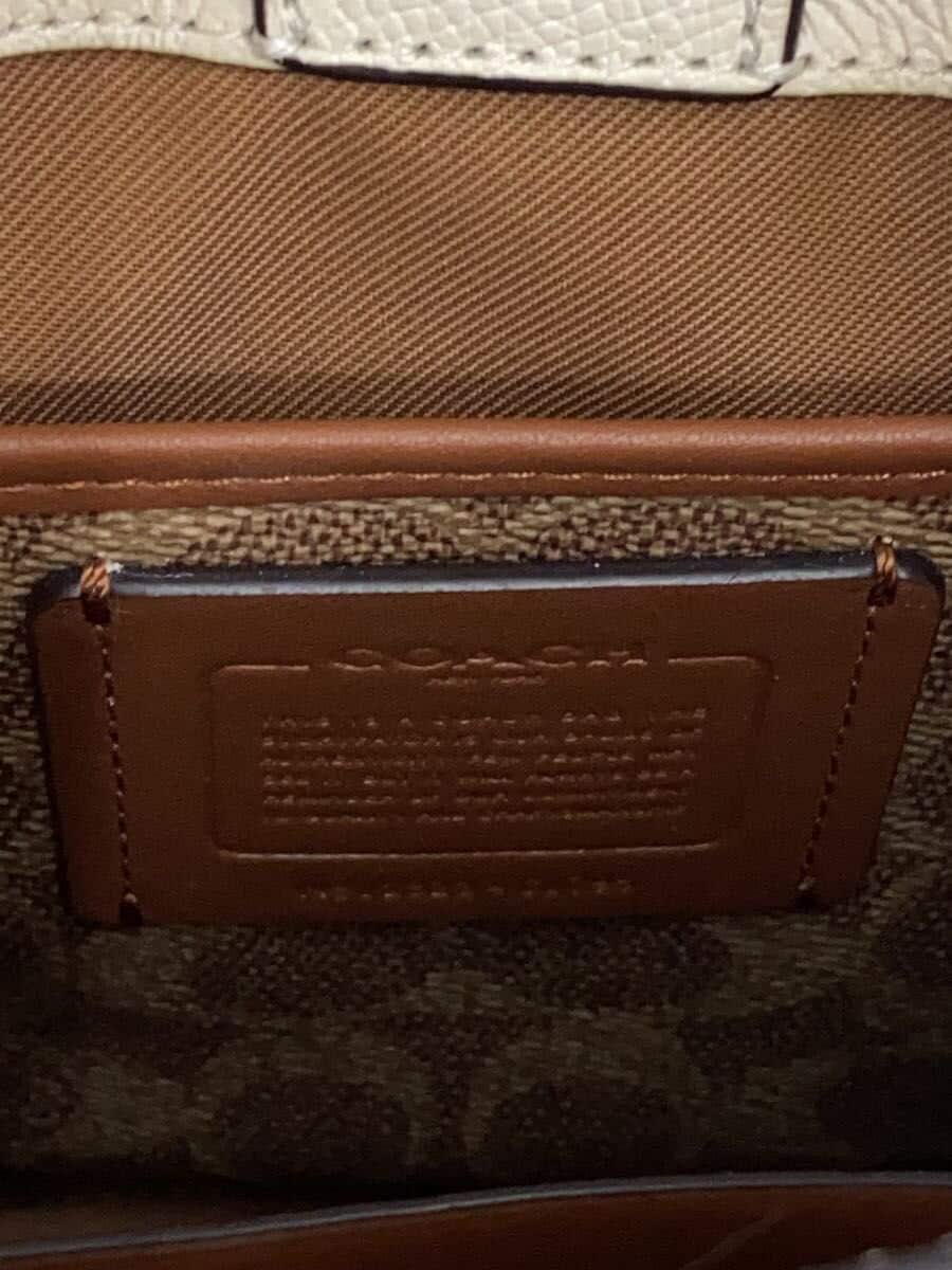 COACH Shoulder Bag PNK CJ795 5