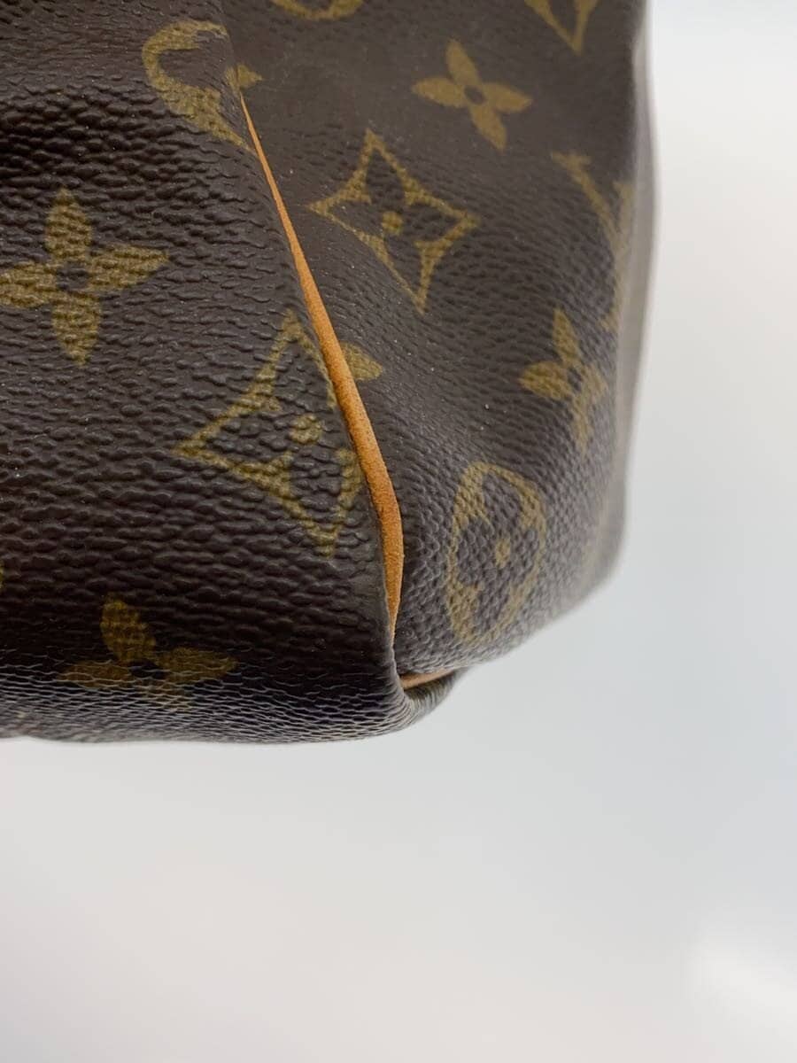 LOUIS VUITTON 2) Speedy 40 Monogram Canvas PVC BRW M41106 8
