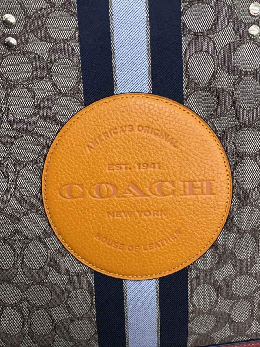 COACH Tote Bag_Signature Canvas BRW 5