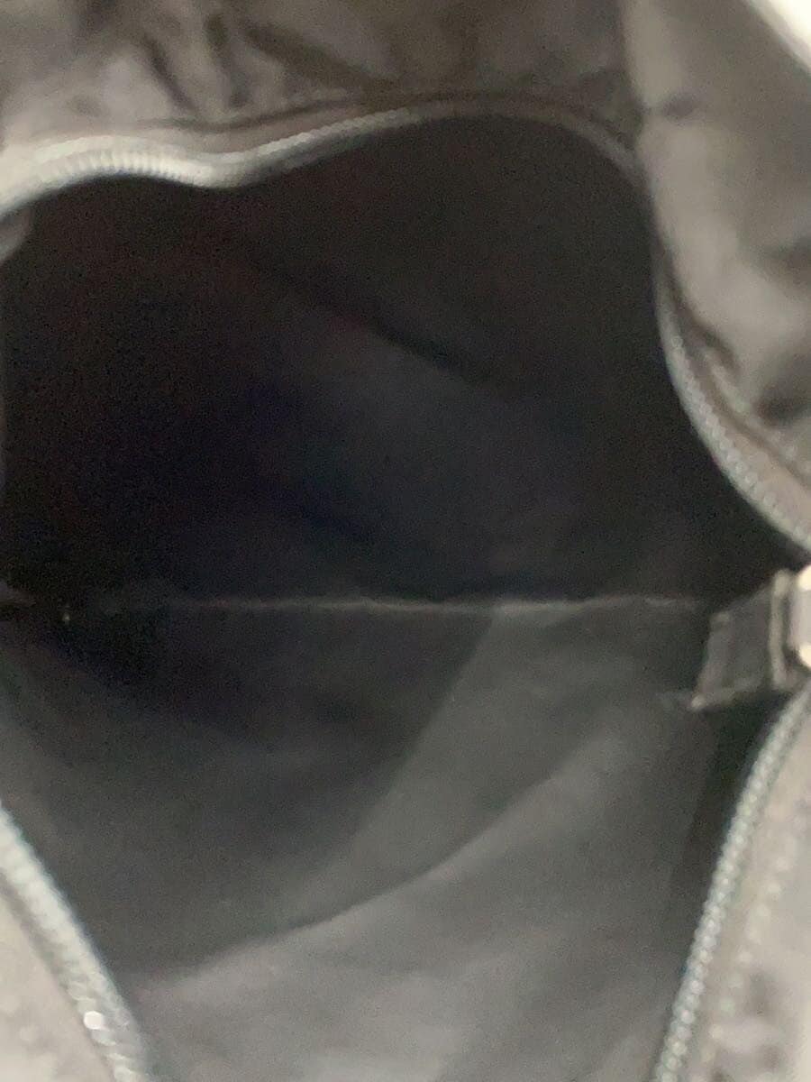 PRADA Shoulder Bag Nylon Black Solid Color 6