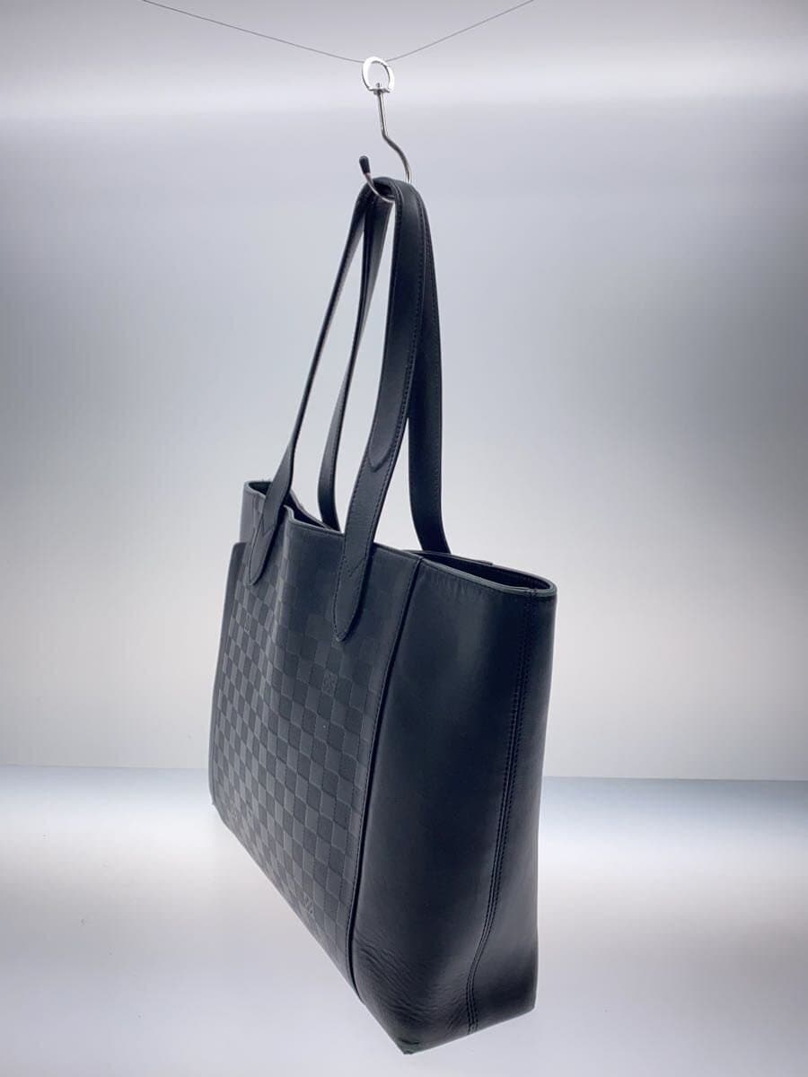 LOUIS VUITTON Cabas Voyage _Damier Infini Leather BLK 2