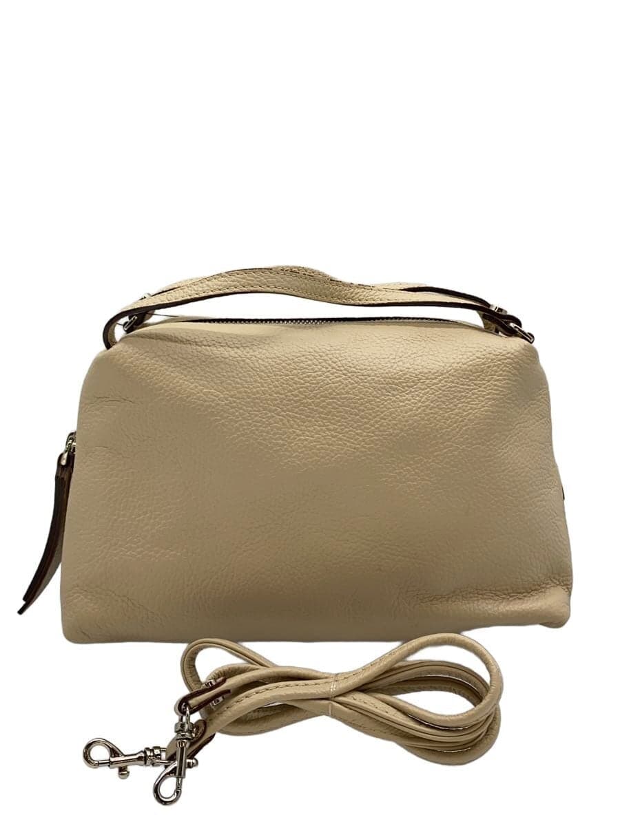 GIANNI CHIARINI handbag leather WHT plain