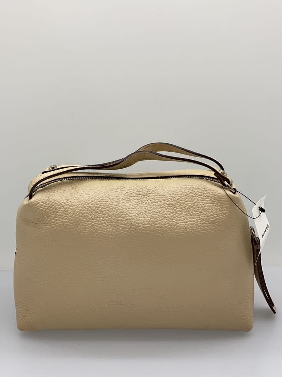 GIANNI CHIARINI handbag leather WHT plain 3
