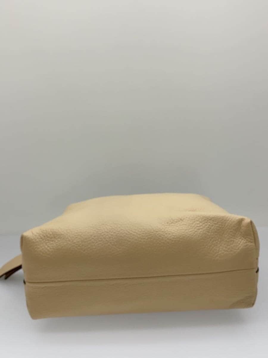 GIANNI CHIARINI handbag leather WHT plain 4