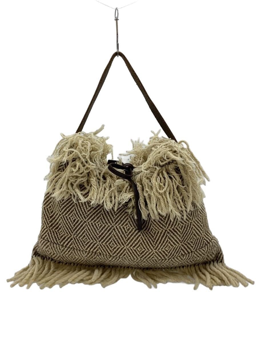 eb･a･gos Shoulder Bag Wool BEG