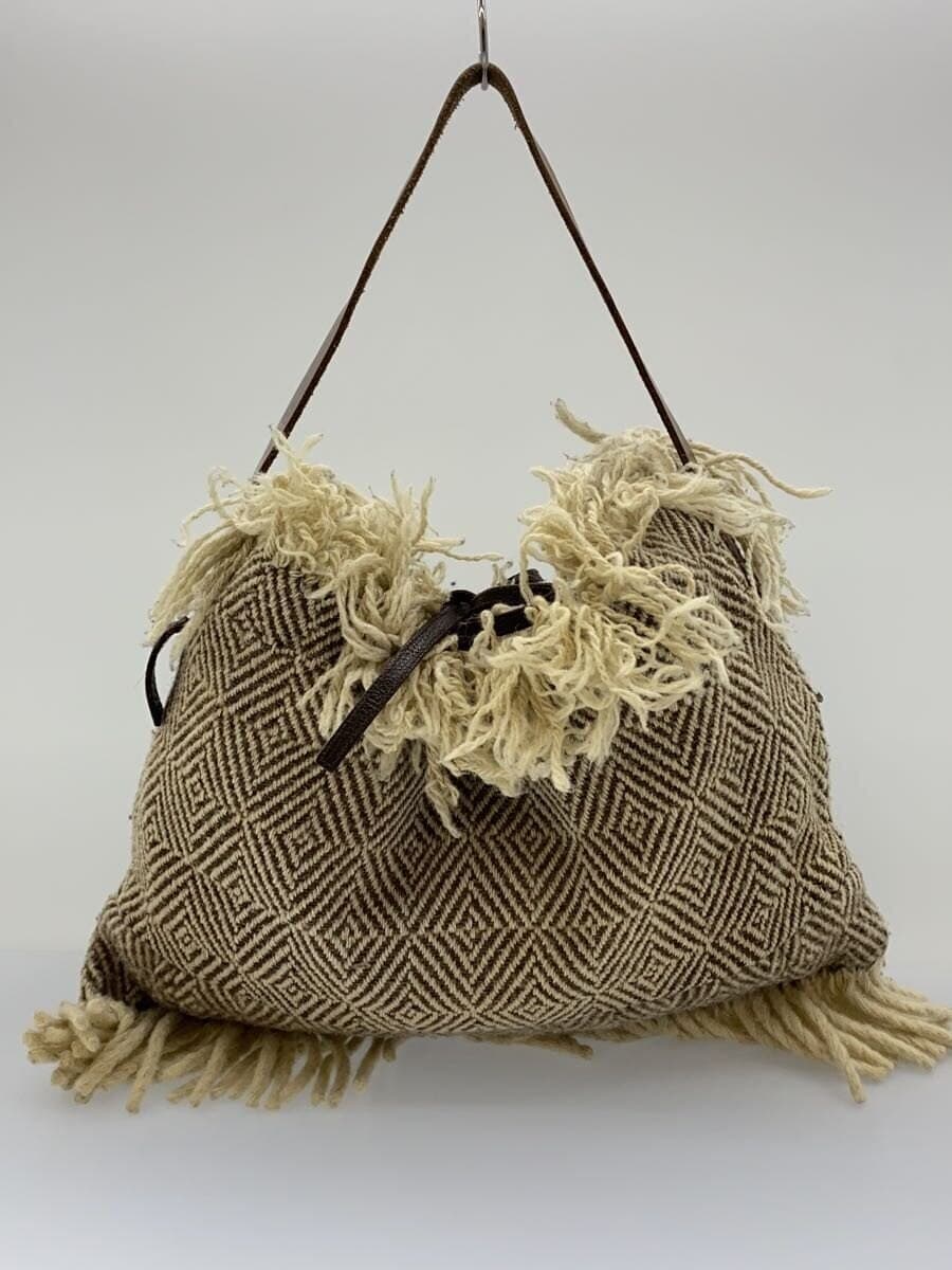 eb･a･gos Shoulder Bag Wool BEG 3