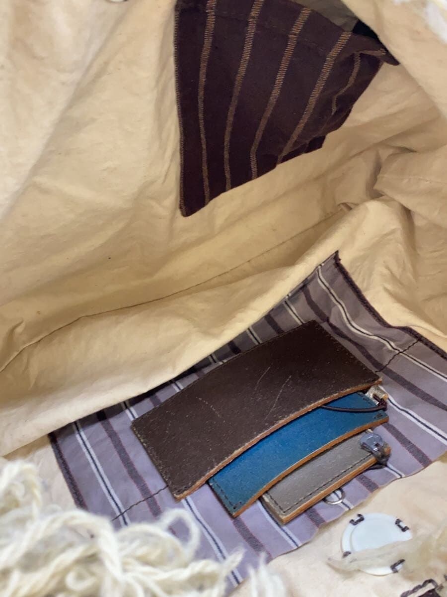 eb･a･gos Shoulder Bag Wool BEG 5