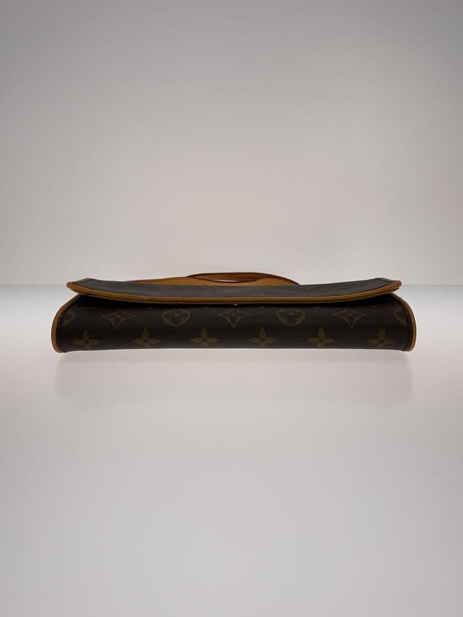 LOUIS VUITTON Pochette Twin GM_Monogram Canvas PVC BRW 4