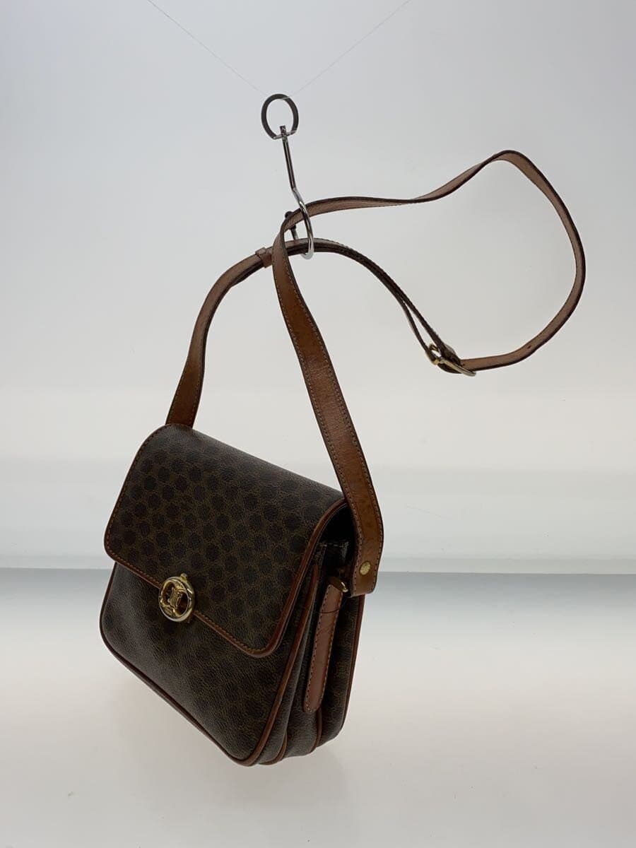 CELINE Shoulder Bag BRW All Over Pattern 2