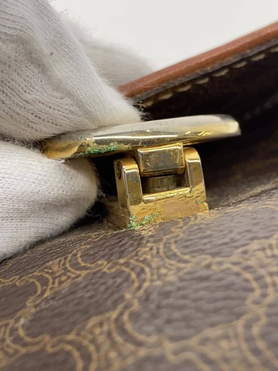 CELINE Shoulder Bag BRW All Over Pattern 9