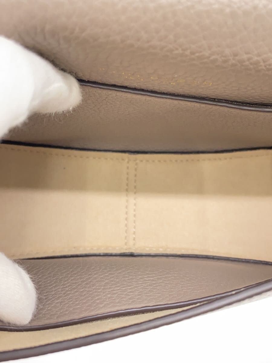 TORY BURCH Shoulder Bag Leather GRY Solid 144688 6