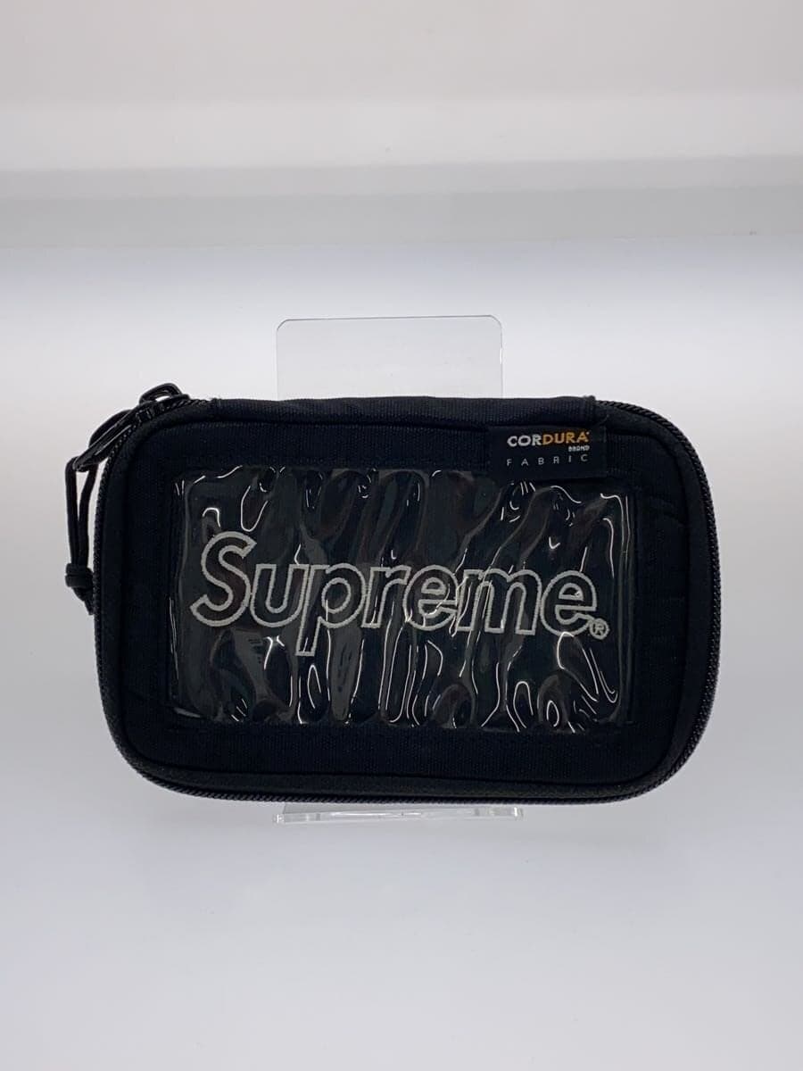Supreme Pouch -- BLK Solid 19FW Small Zip Pouch 3