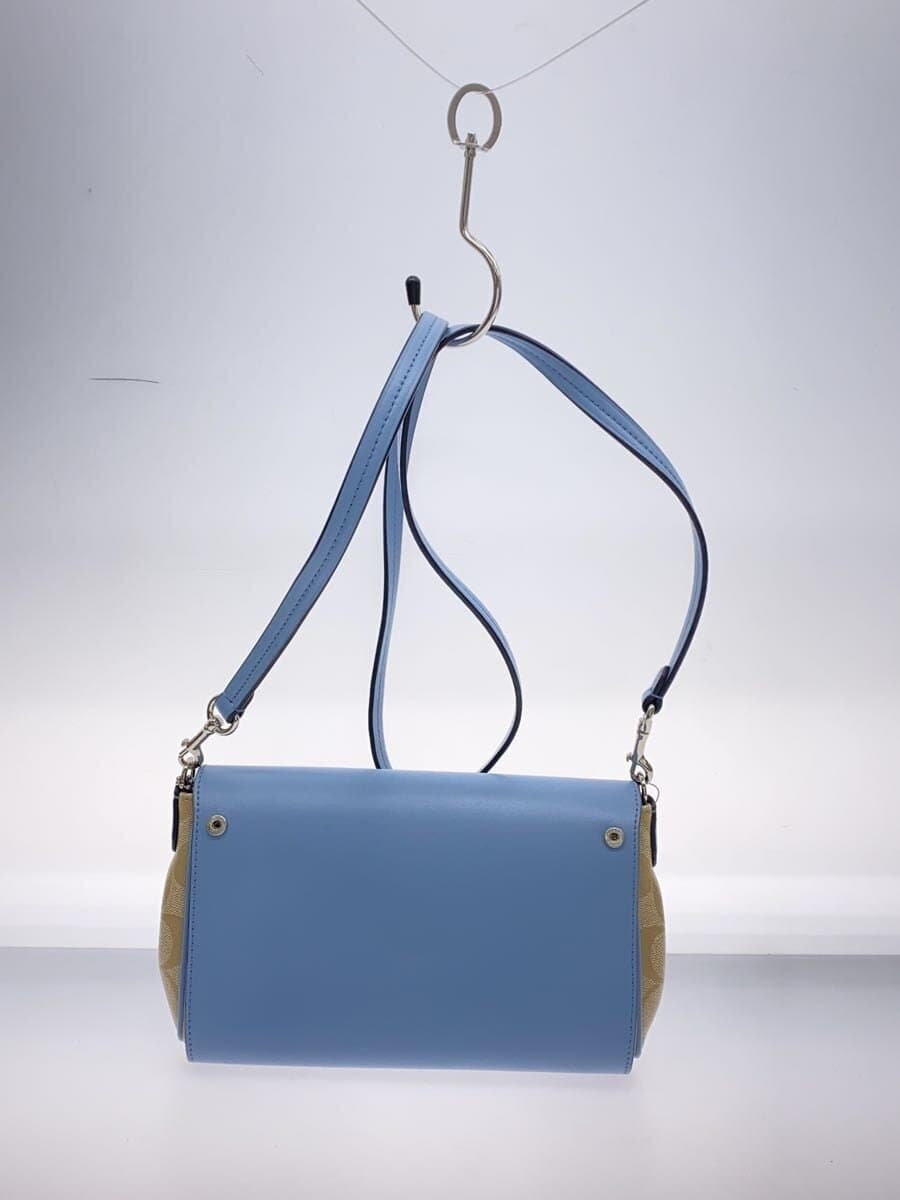 COACH Shoulder Bag_Signature_Reversible BLU All Over Pattern 3
