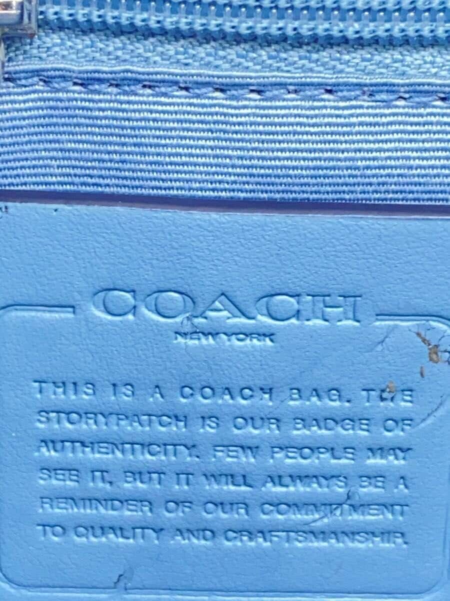 COACH Shoulder Bag_Signature_Reversible BLU All Over Pattern 5