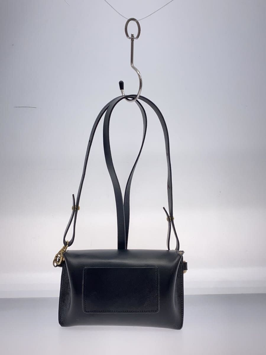 GLENROYAL Shoulder Bag Leather BLK 03-6018 3