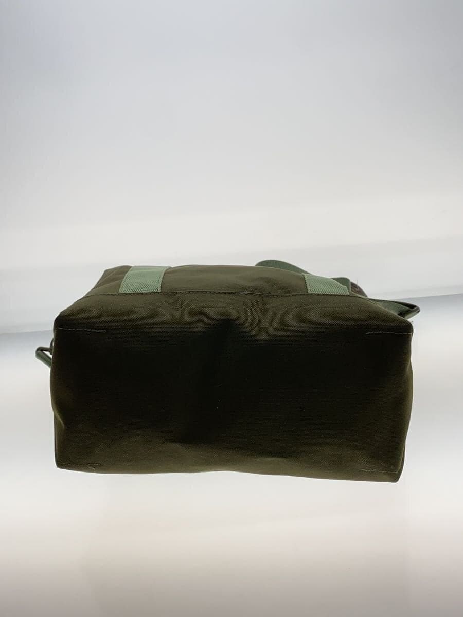 L.L.Bean Tote Bag KHK Solid 501805 Handle With Stain 4