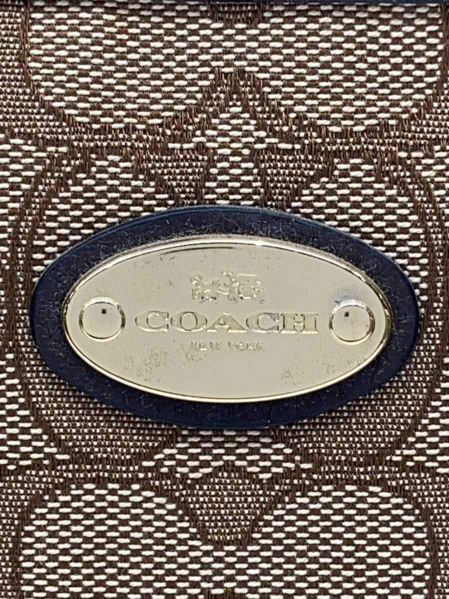 COACH Tote Bag_Signature Canvas BEG 5